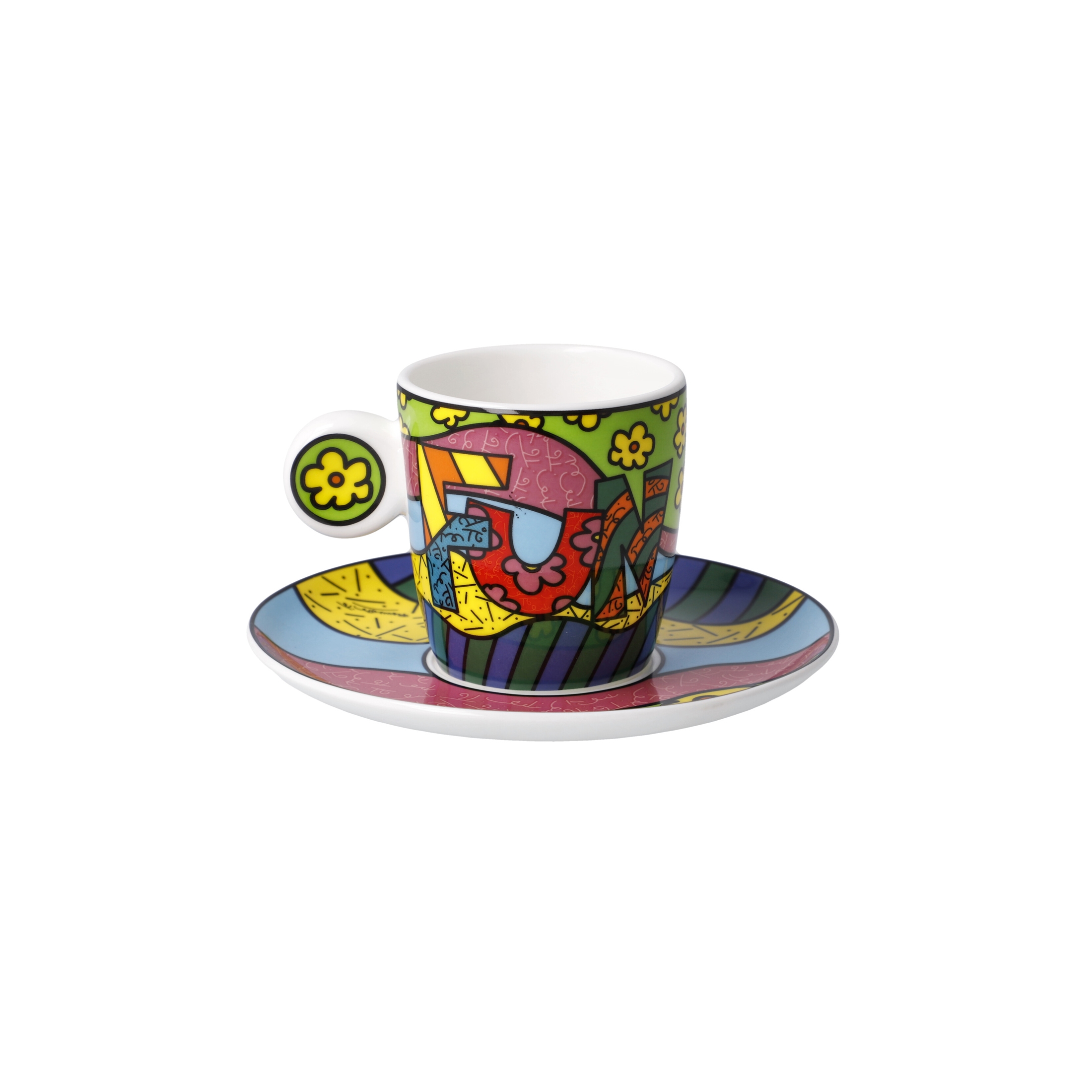 Romero Britto – Espressotasse “Fun”