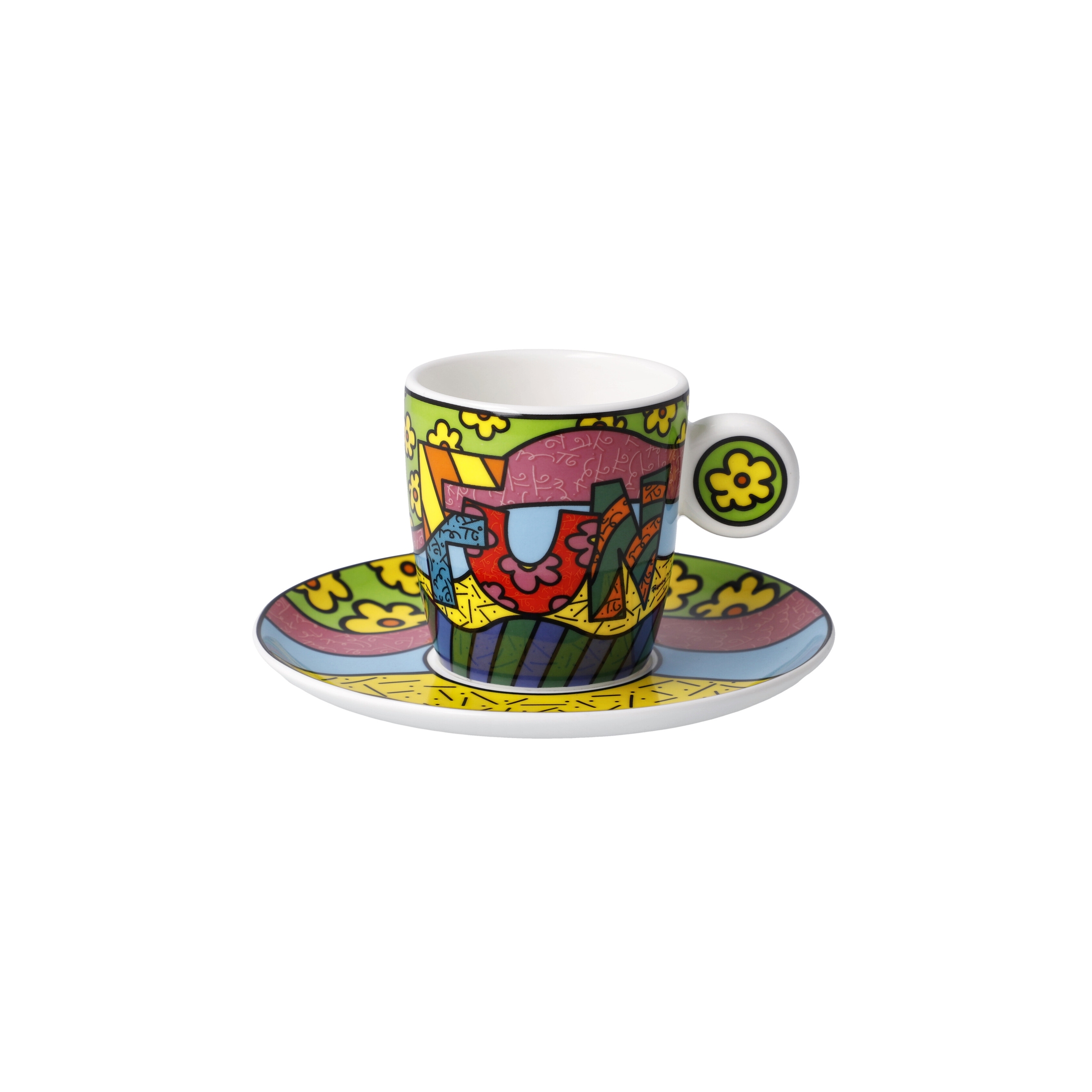 Romero Britto – Espressotasse “Fun”