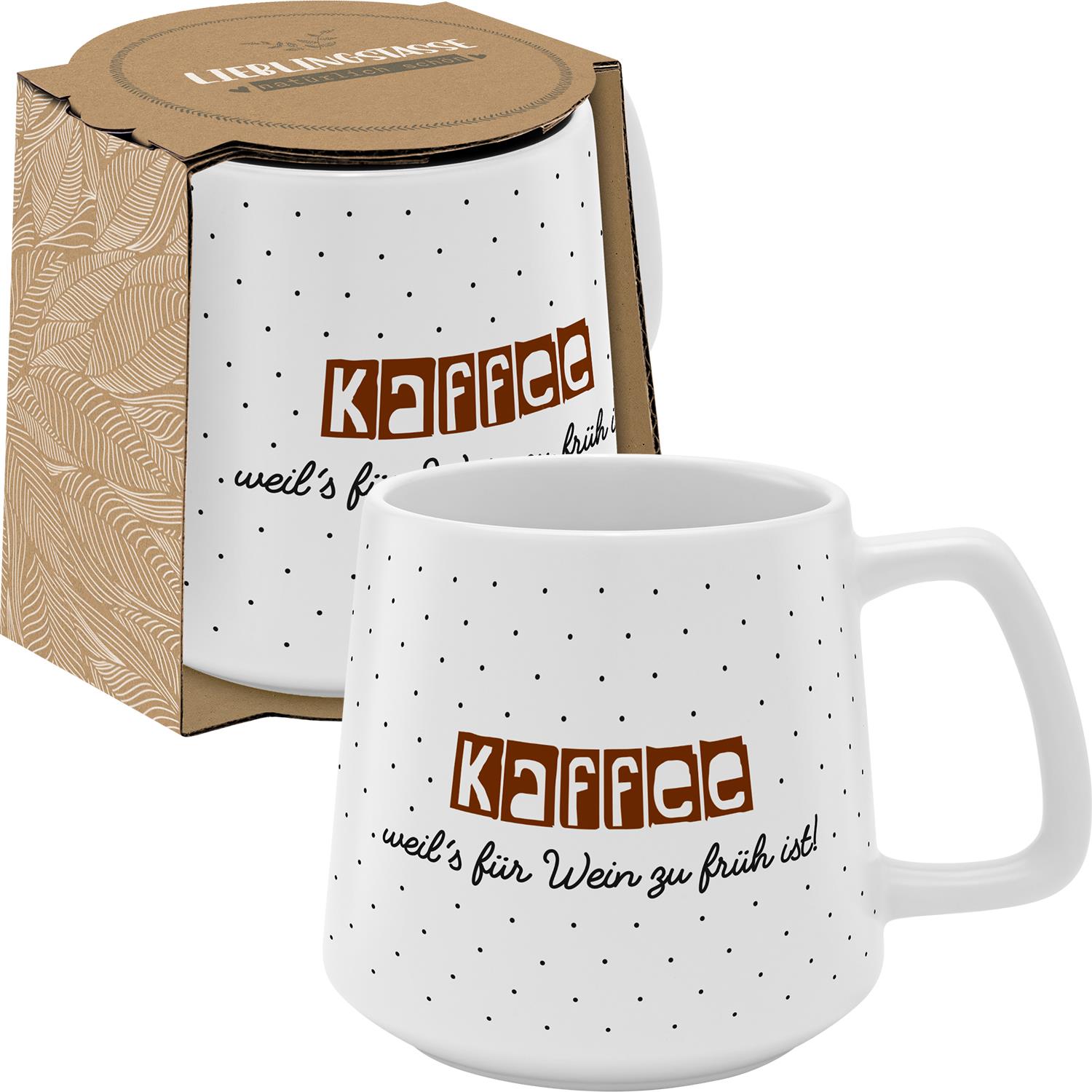 Sheepworld - Lieblingstasse "Kaffee, weil's für Wein zu früh ist!"