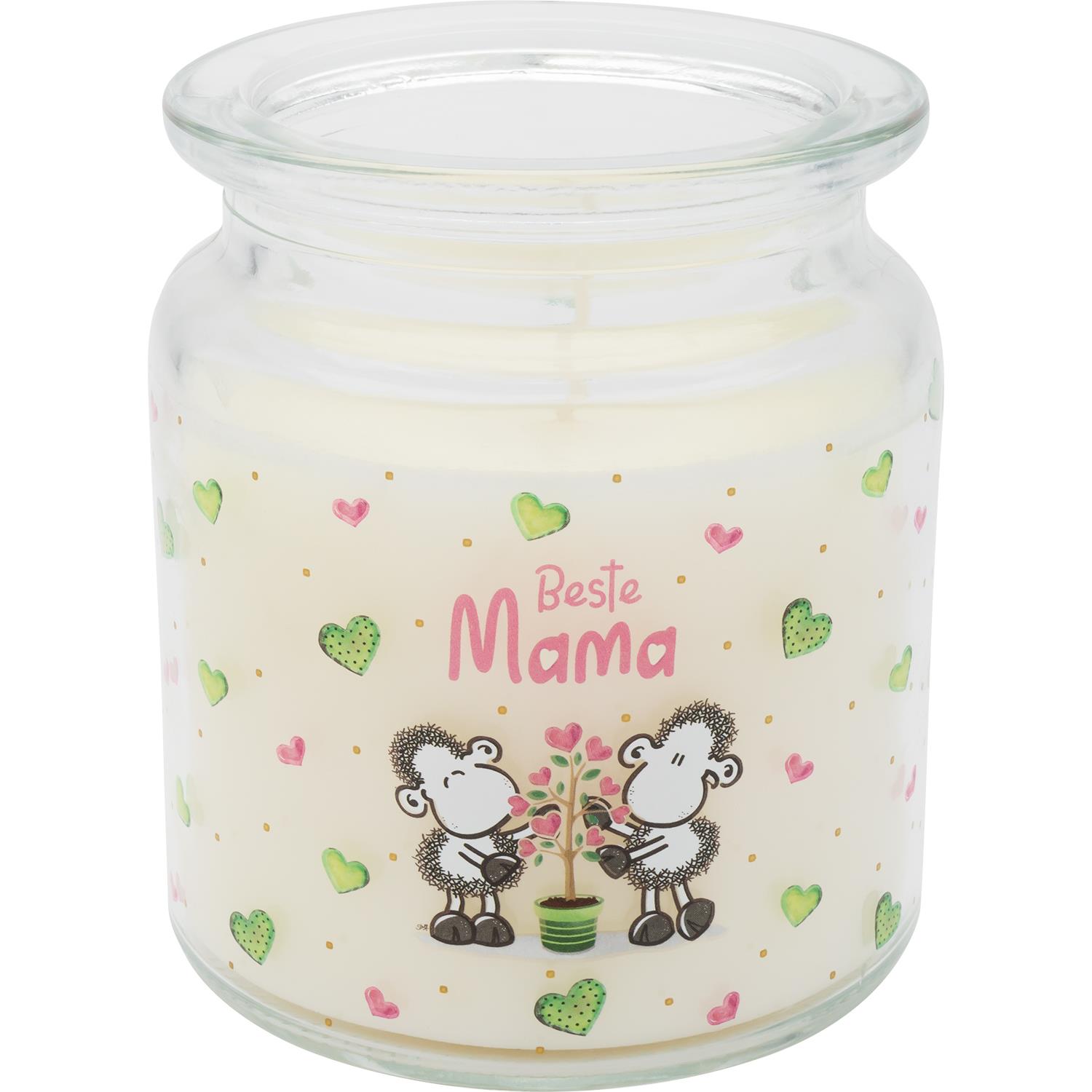 sheepworld - Kerze im Glas "Beste Mama"