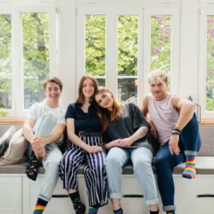 Many Mornings® Socken OVER THE RAINBOW