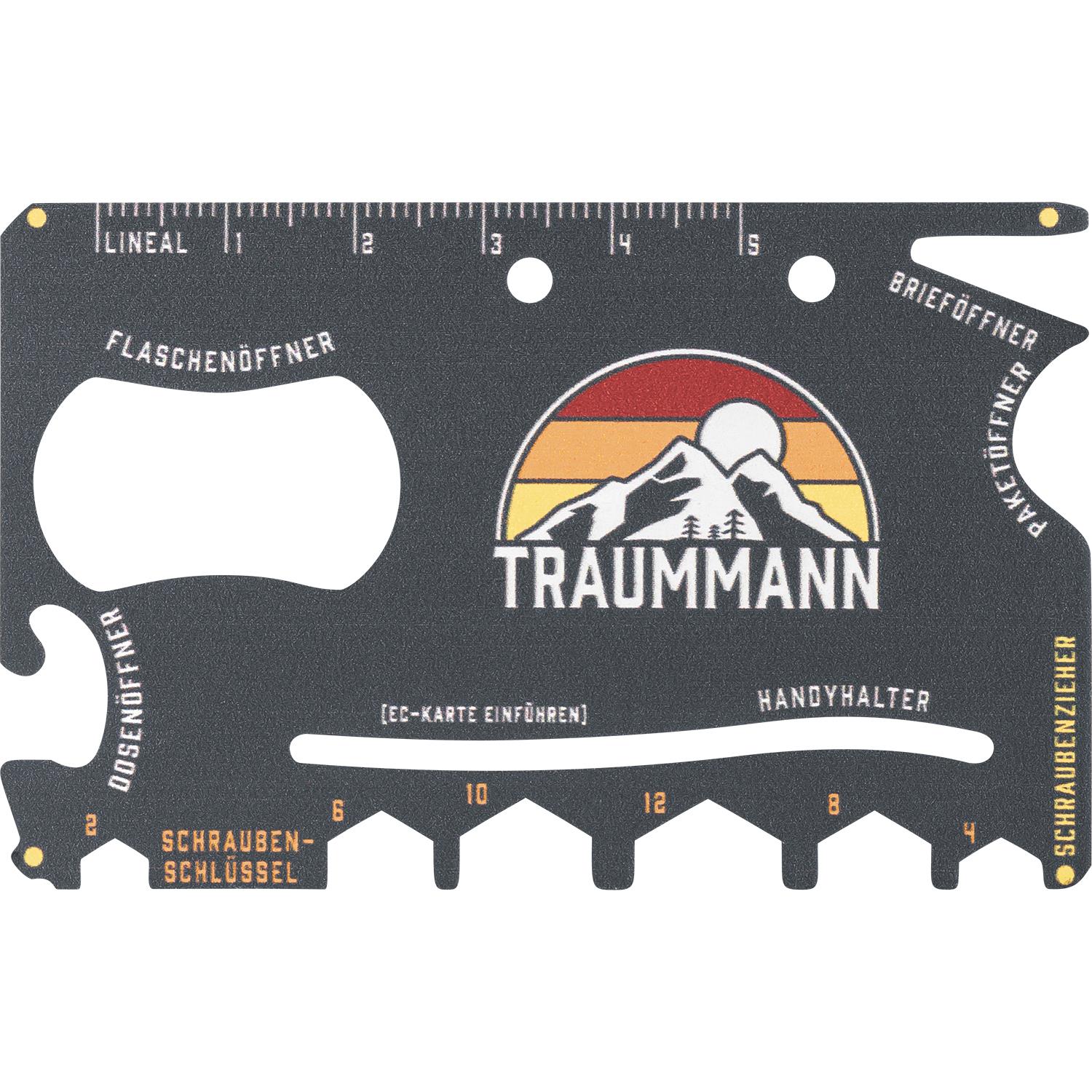 sheepworld Multi-Tool Karte "Traum MANN" mit Schutzhülle