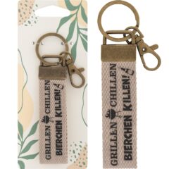 Sheepworld Canvas-Schlüsselanhänger