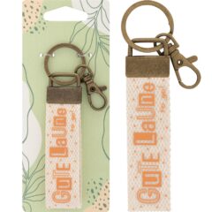 Sheepworld Canvas-Schlüsselanhänger