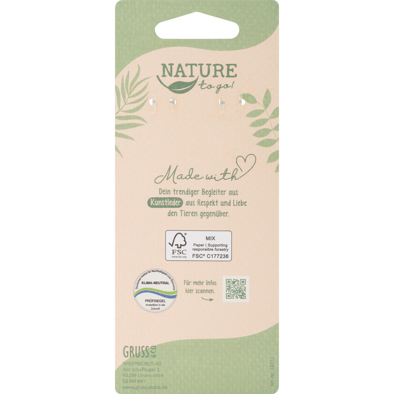 Sheepworld Kunstleder-Schlüsselanhänger "Lieblingsmensch"