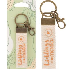 Sheepworld Canvas-Schlüsselanhänger