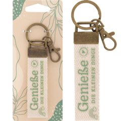 Sheepworld Canvas-Schlüsselanhänger