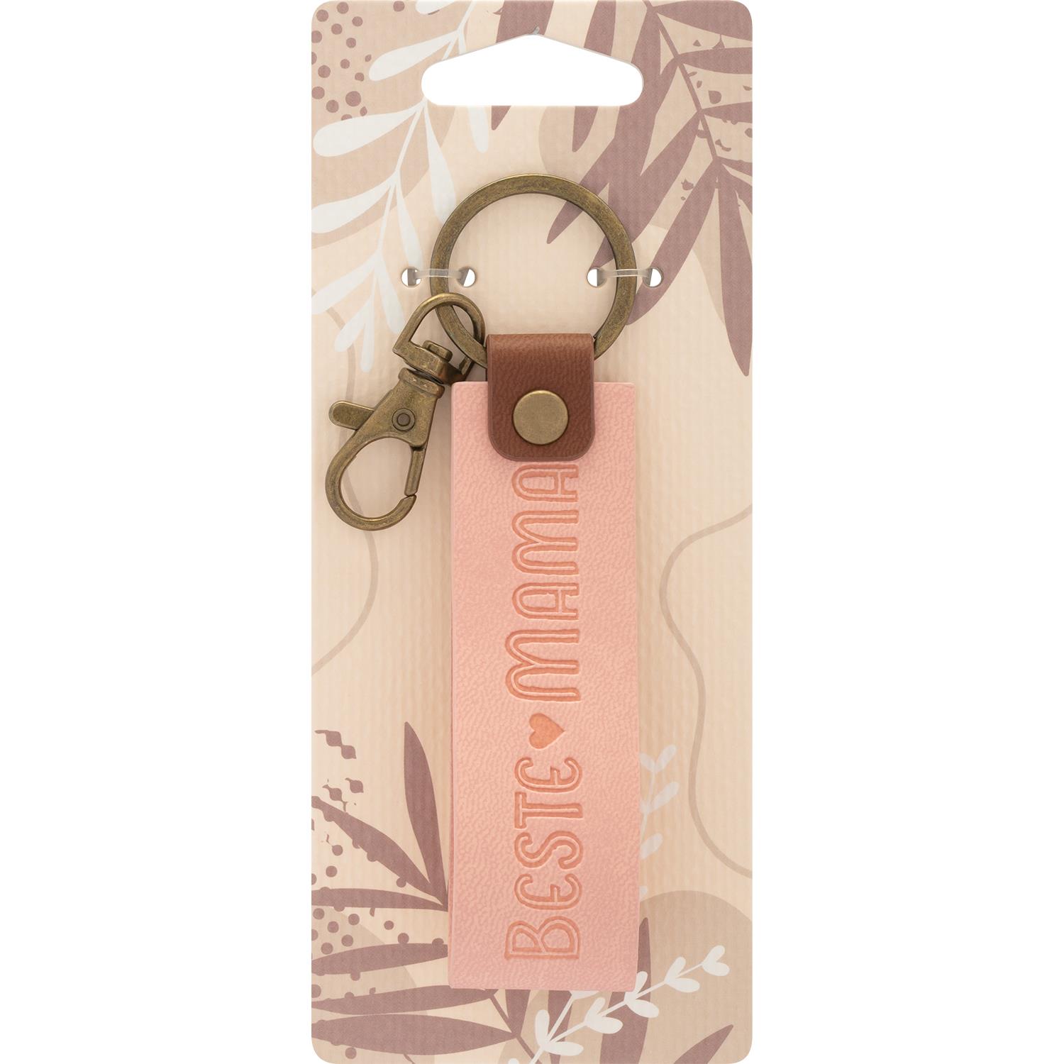 Sheepworld Kunstleder-Schlüsselanhänger "Beste Mama"