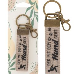 Sheepworld Canvas-Schlüsselanhänger