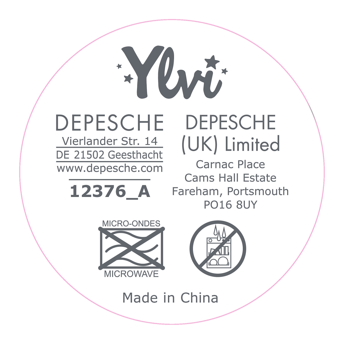 Ylvi Becher ohne Henkel