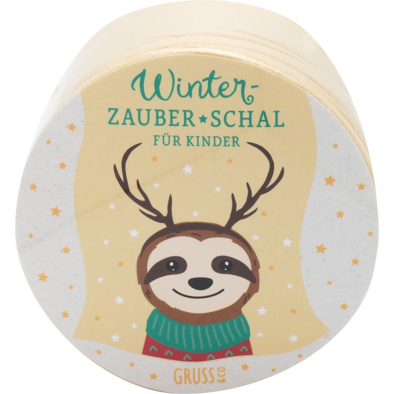 Sheepworld Winter Zaubermütze "Faultier" für Kinder