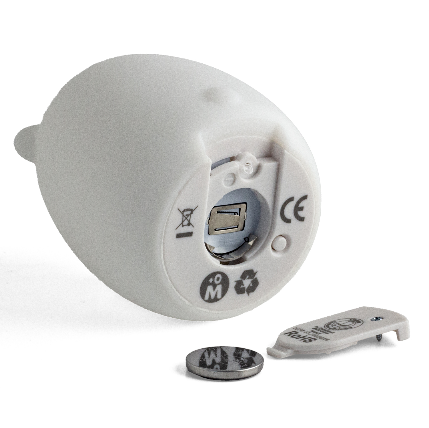 Ulysse – Nachtlicht “Bär”, Unterseite mit Batteriefach