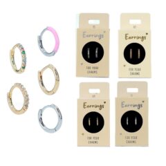 DEPESCHE Ohrringe, kombinierbar mit Charms