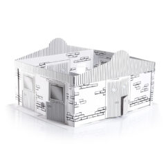 Lulubug Bastelset Reiterhof zum Bemalen