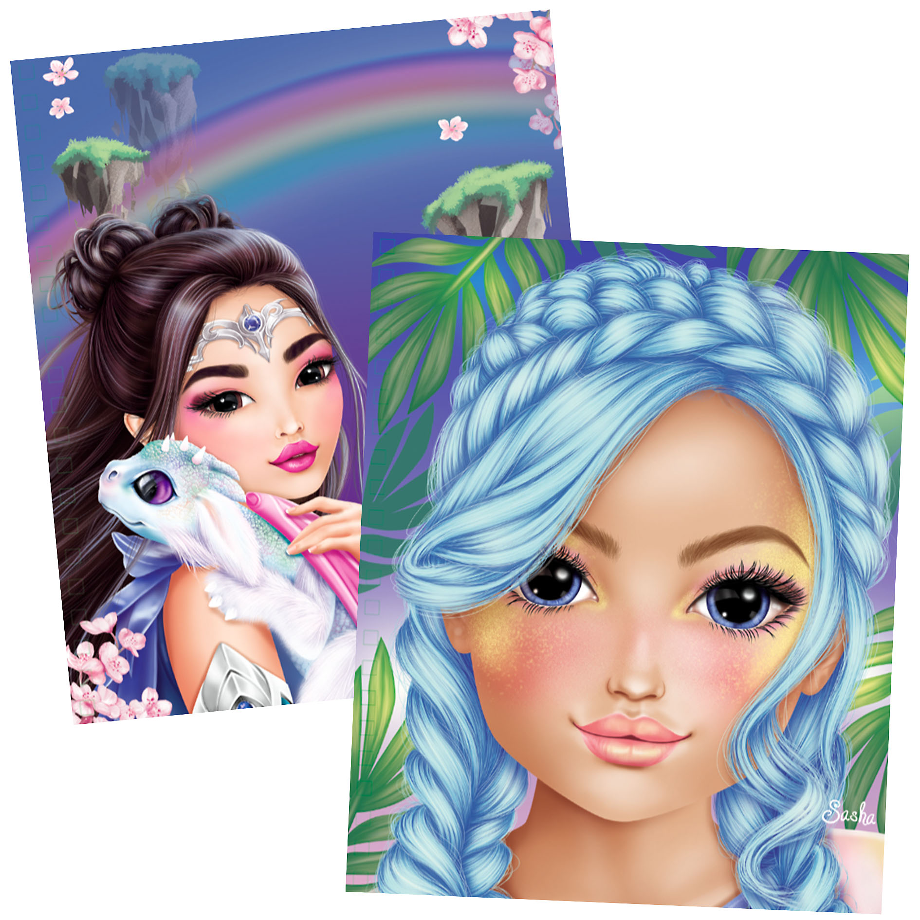 TOPModel Malbuch Stick & Shine