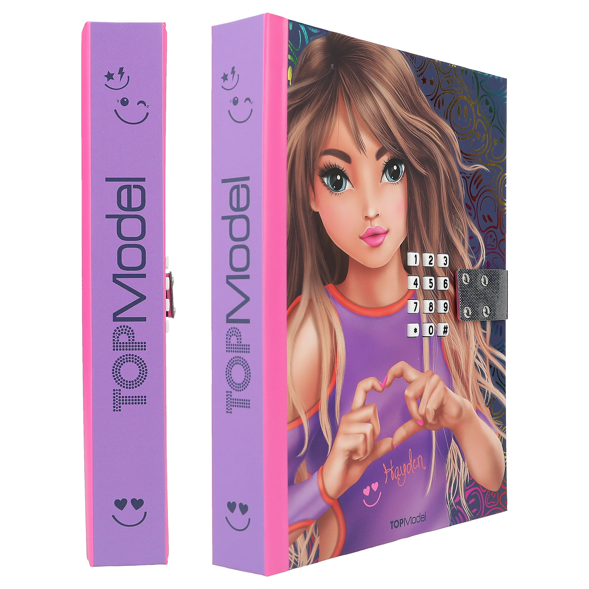 TOPModel Geheimcode Tagebuch mit Sound NIGHT LIGHT