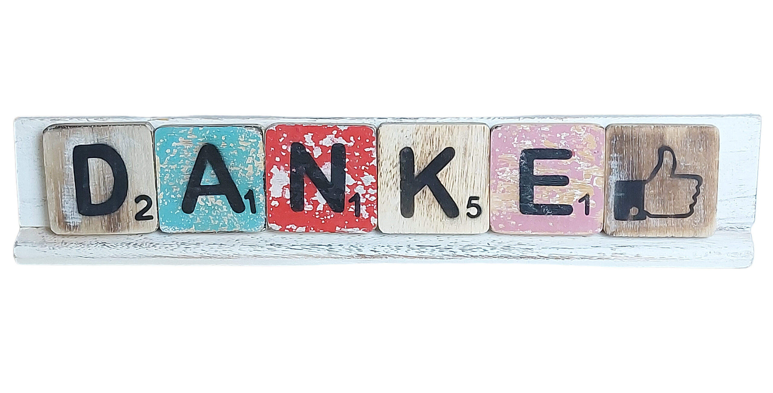 Buchstabenbrett zu den Wörterpuzzle-Holztafeln