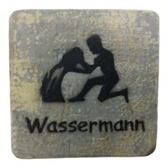 Wörterpuzzle - Holztafeln mit Sternzeichen