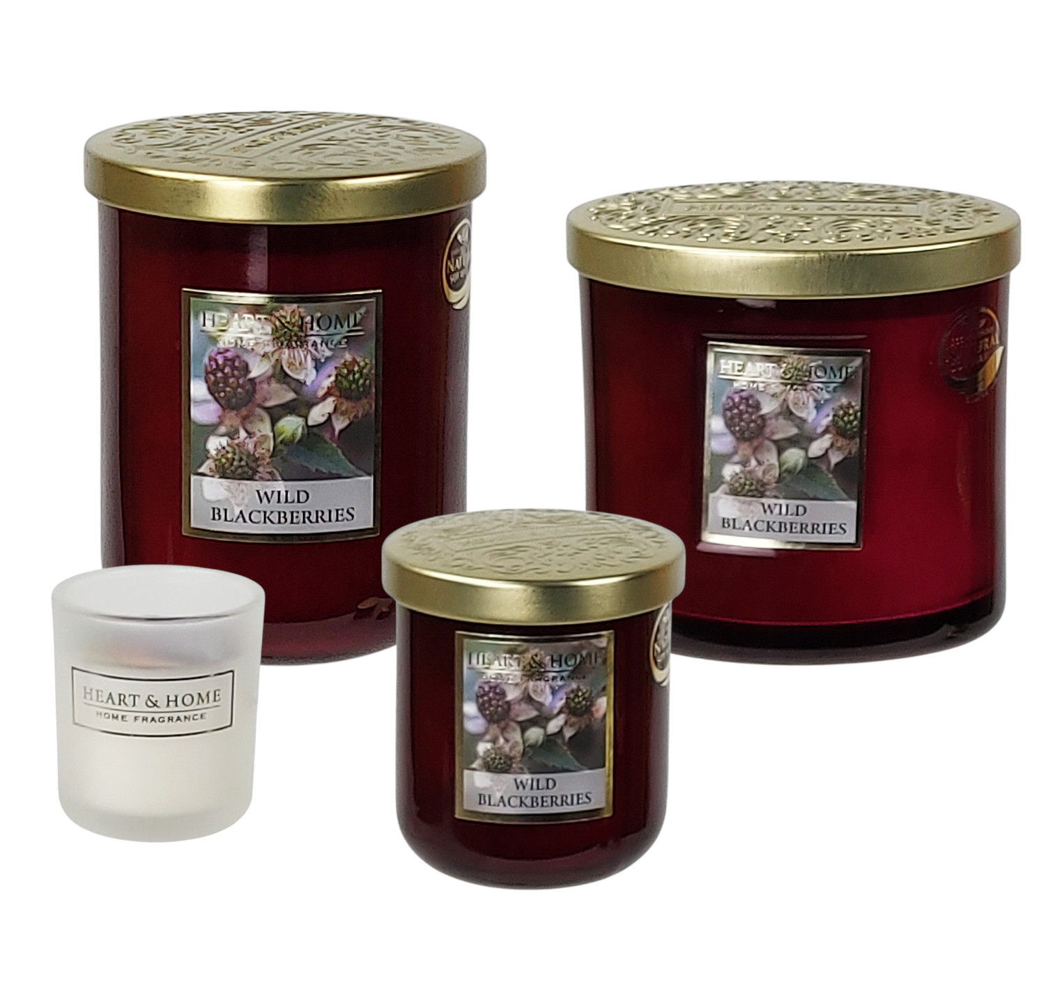 Heart&Home - Duftkerze "Wild Blackberries"