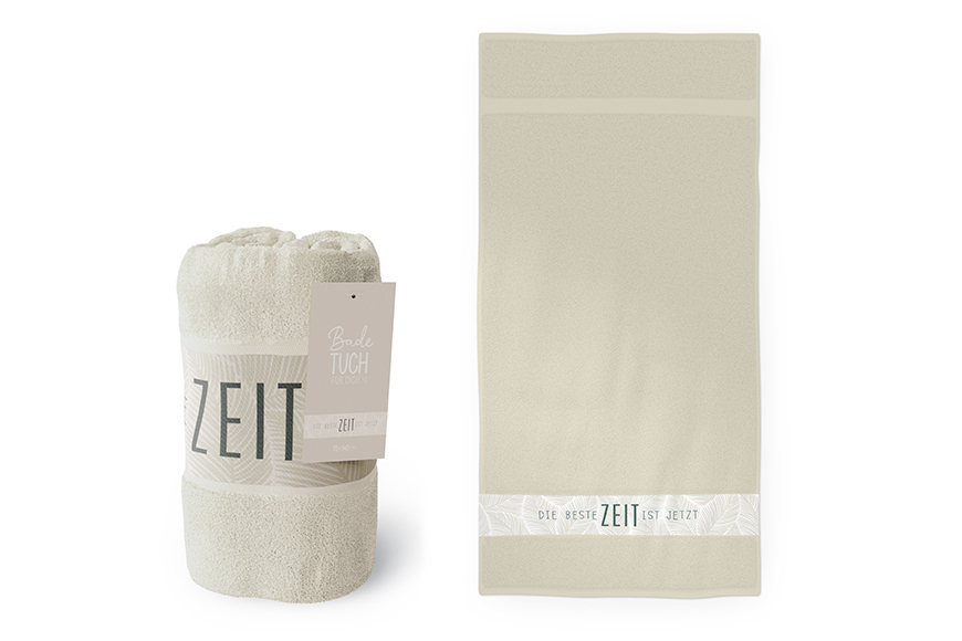 Badetuch "Die beste Zeit"