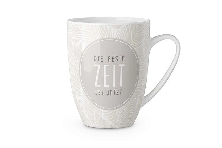 Geschenk für Dich - Becher "Die beste Zeit" - Relax