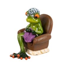 Froschhausen - Frosch Oma+Opa, hellgrün, sortiert
