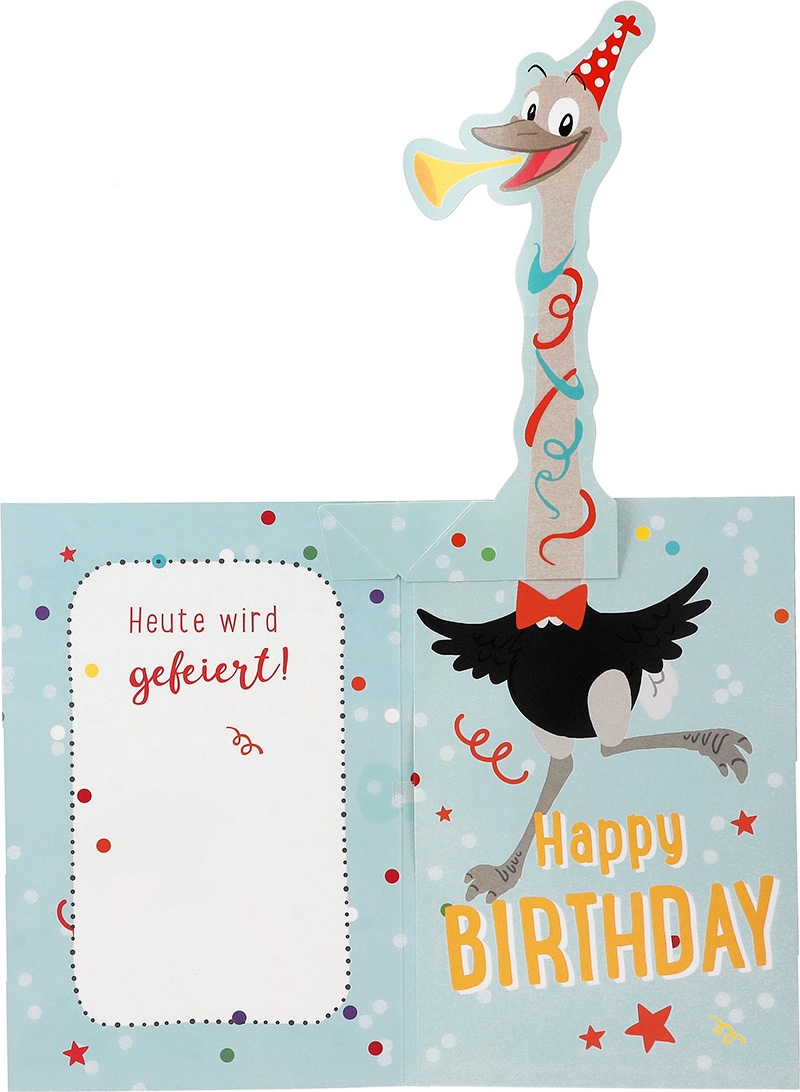 Jump Outs Musikkarte "Kopf im Sand"