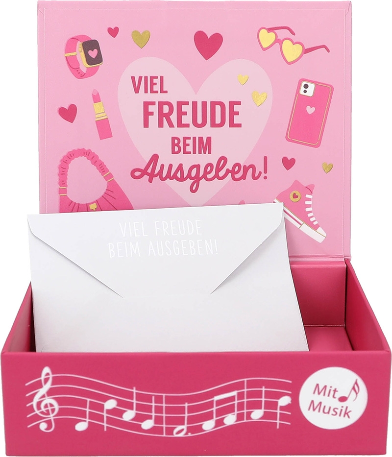 Geschenkbox mit Musik "Für Traumhaft schönen Unsinn"