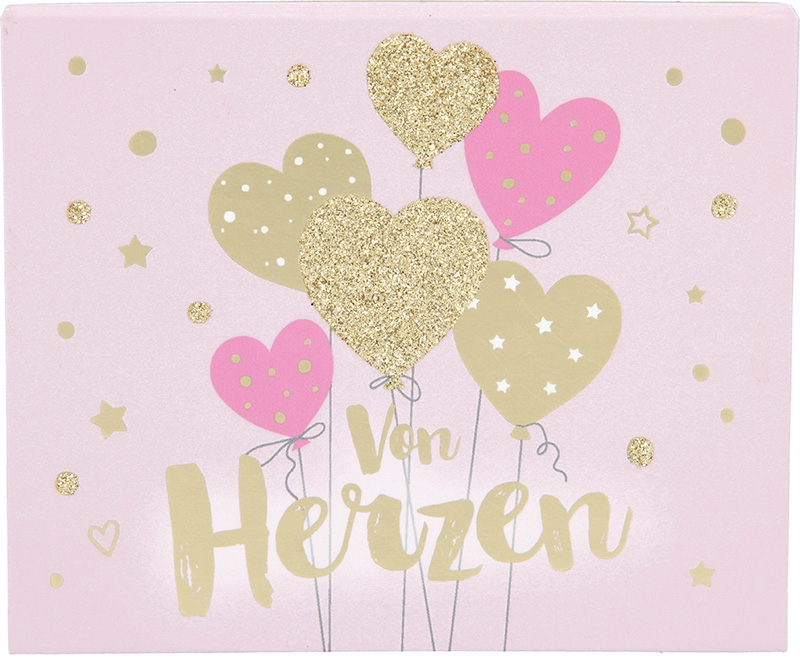 Geschenkbox mit Musik "Von Herzen"