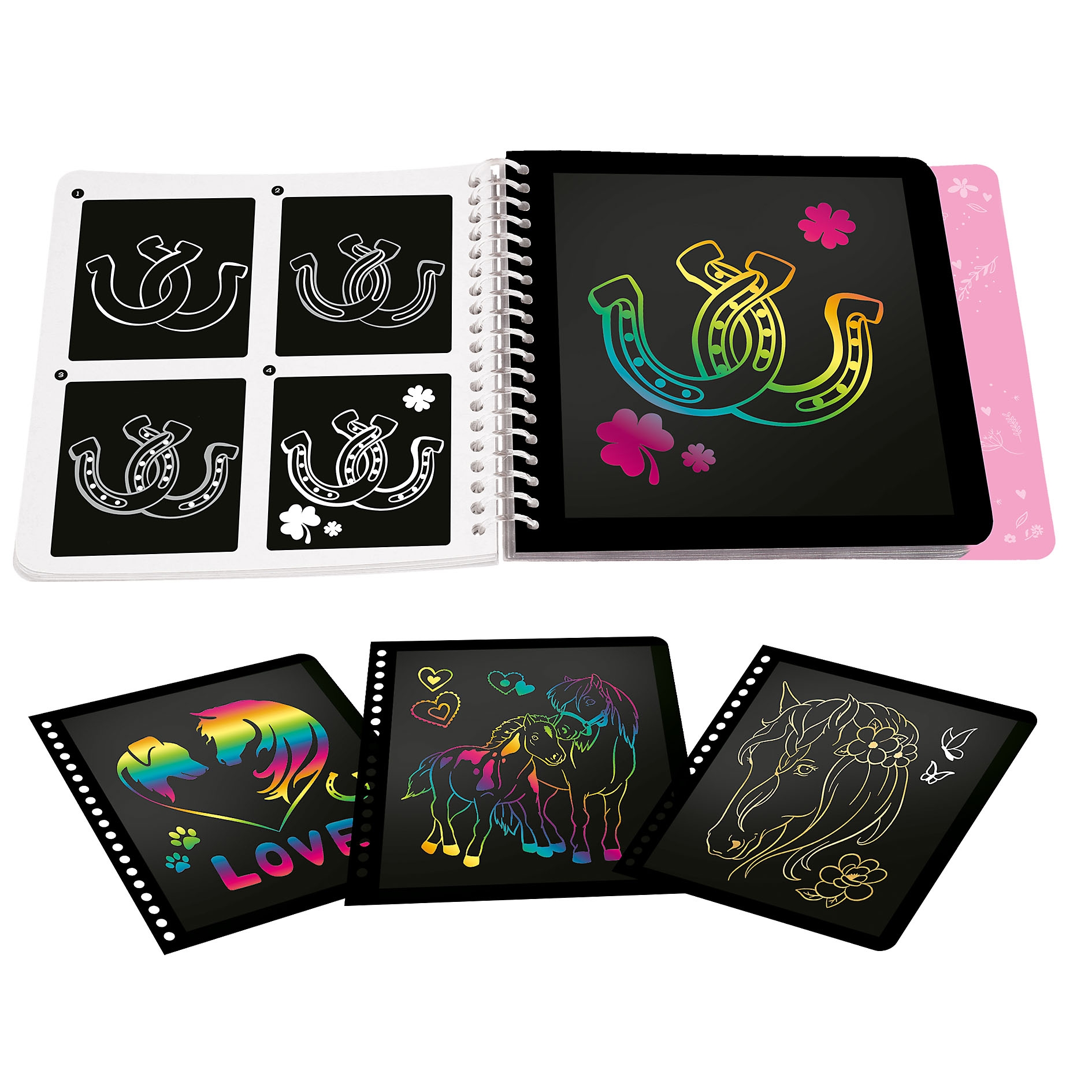 Miss Melody Magic Scratch Book