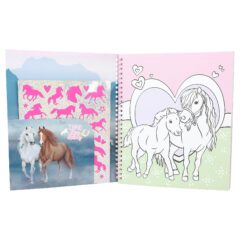 Miss Melody Malbuch mit Pailletten