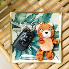 Nici Plüsch-Schlüsselanhänger Tiger
