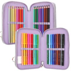 TOPModel 3 Fach Federtasche JOY mit appliziertem Smartphone