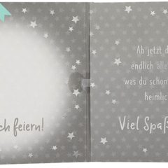 Musikkarte 18. Geburtstag / Freiheit