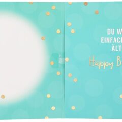 Musikkarte 29. Geburtstag ...schon wieder