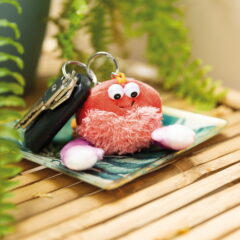 Nici Plüsch-Schlüsselanhänger Krabbe