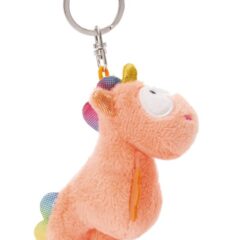 NICI Plüsch-Schlüsselanhänger Seepferdchen orange