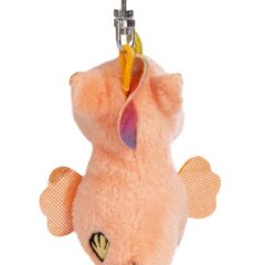 NICI Plüsch-Schlüsselanhänger Seepferdchen orange