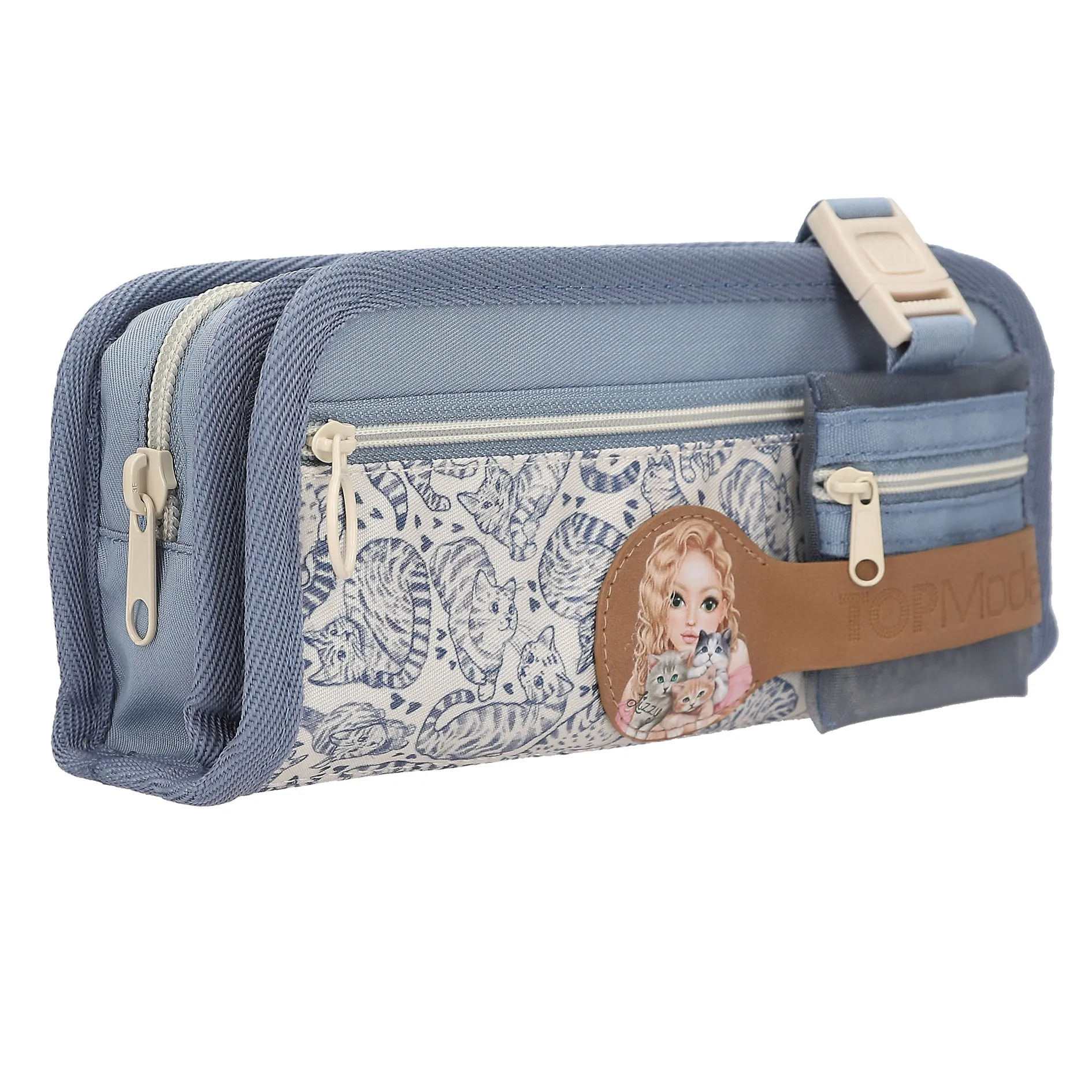 TOPModel Schlampertasche CAT LOVE, Front seitlich