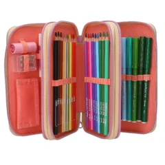 TOPModel 3-Fach Federtasche GIRL POWER