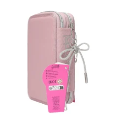 Zeigt die Rückseite der TopModel 2-Fach-Federtasche MY BFF