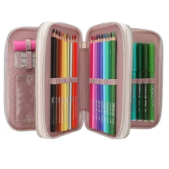 TOPModel 3-Fach Federtasche SUMMER FEELING in salbeigrün