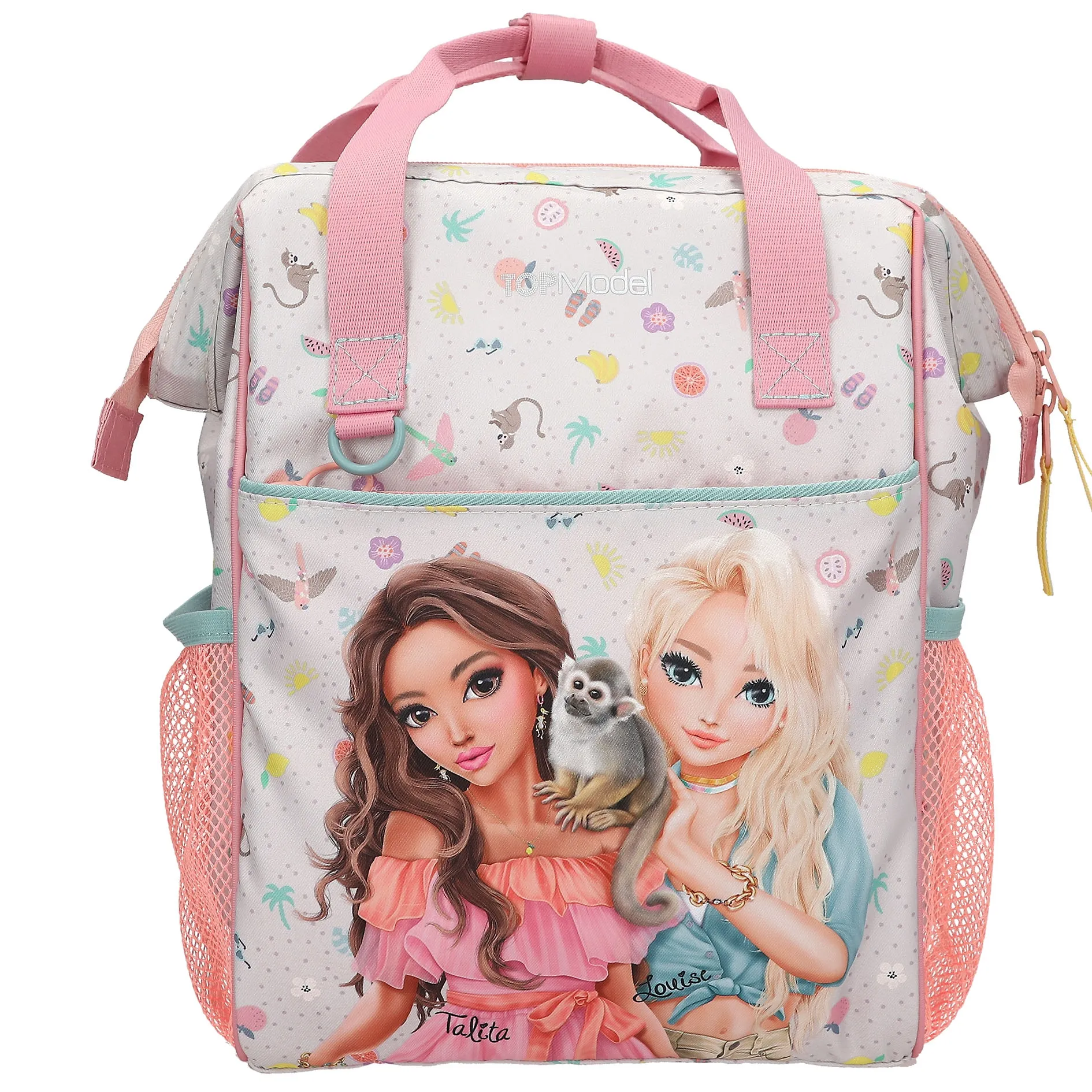TOPModel Tagesrucksack JUICY, Front mit model Motiv