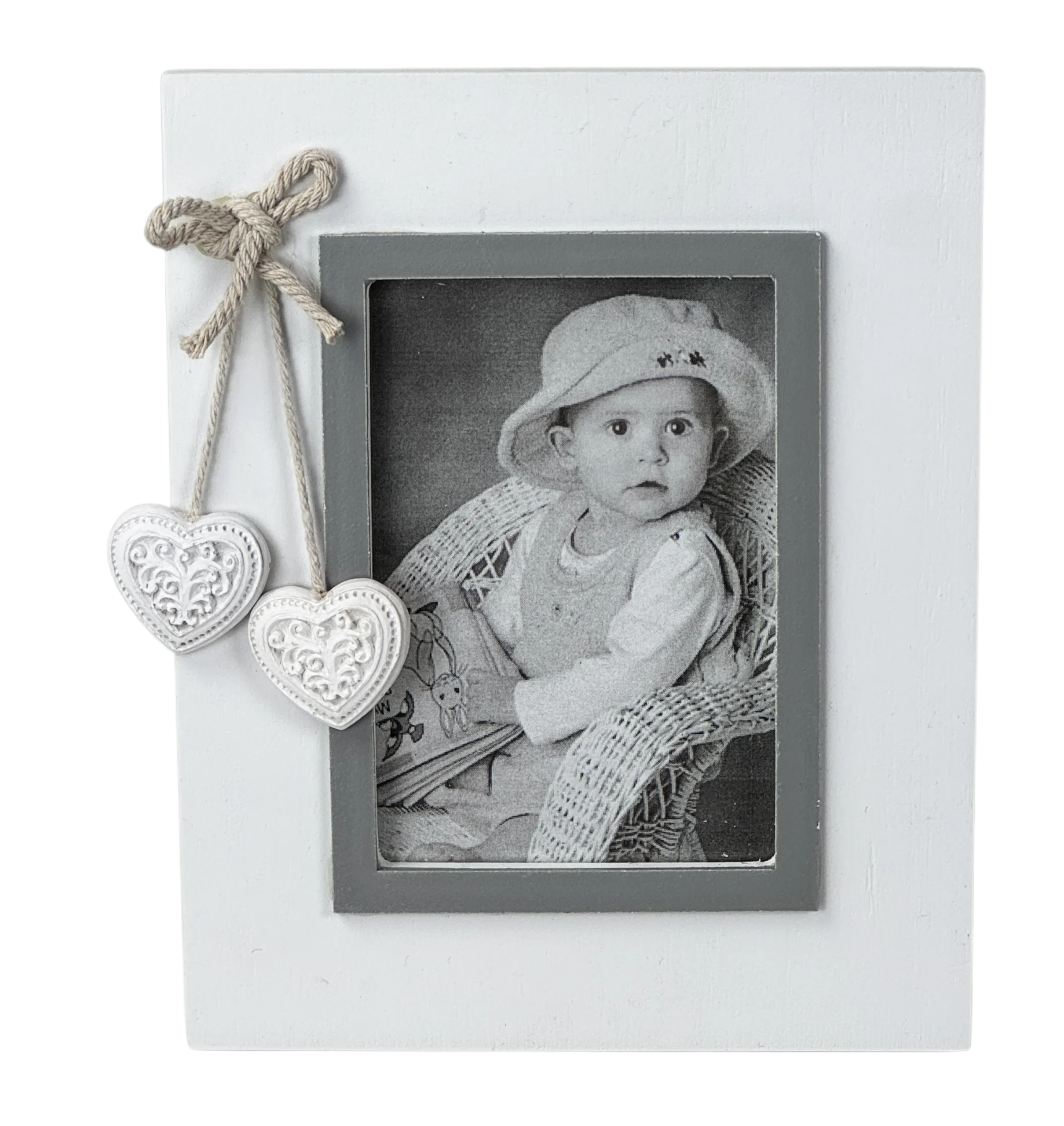 Holz-Bilderrahmen Landhaus