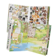 Malbuch mit Stickern