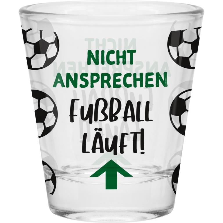 Sheepworld Schnapsglas "Nicht ansprechen: Fußball läuft!"