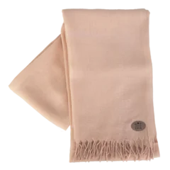 Schal im Pashmina-Stil in der Farbe Peach ohne Verpackung, Beste Oma