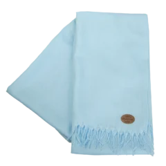 Schal im Pashmina-Stil in der Farbe Blau ohne Verpackung, Claudia