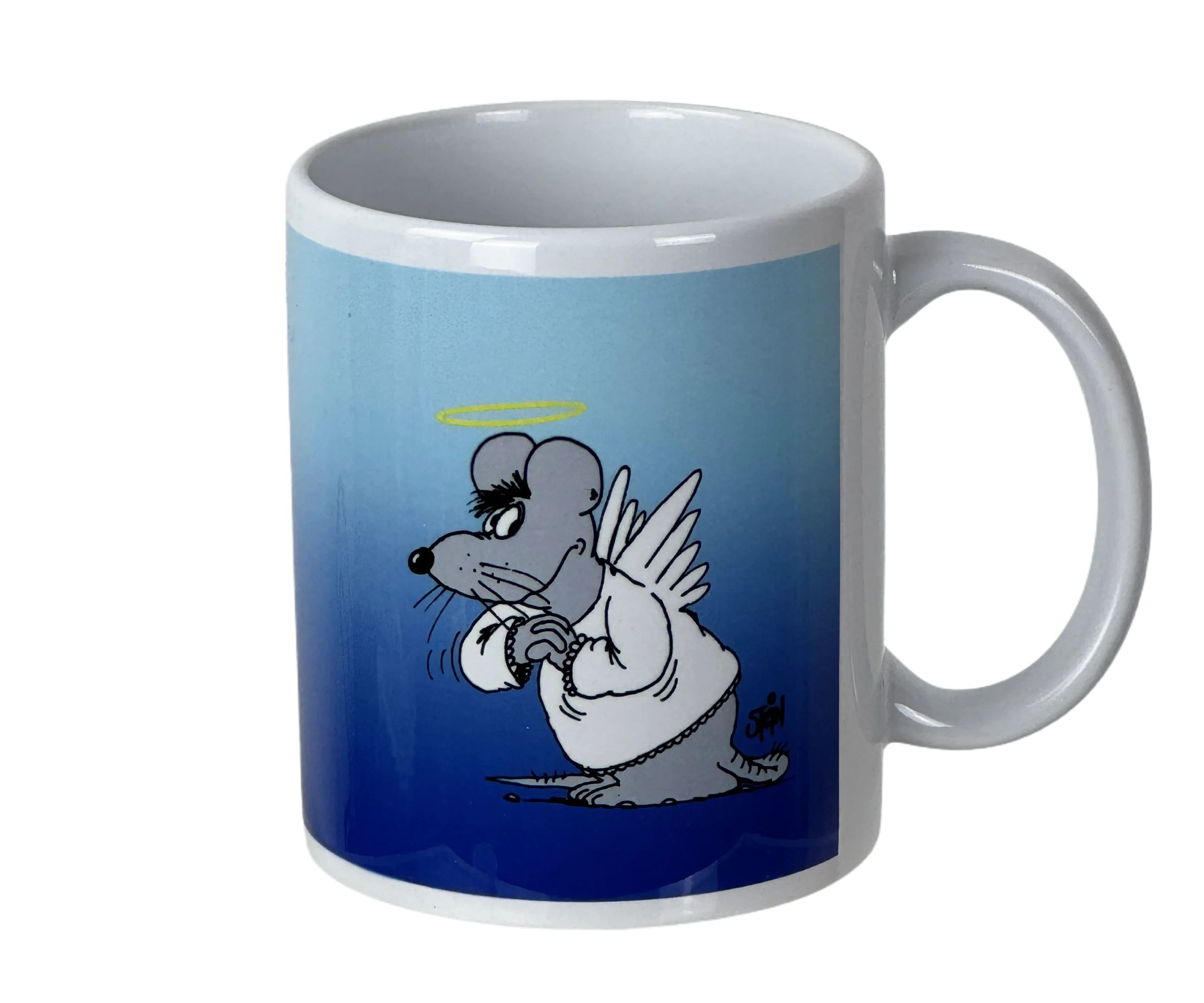 Uli Stein Becher Engel-Maus