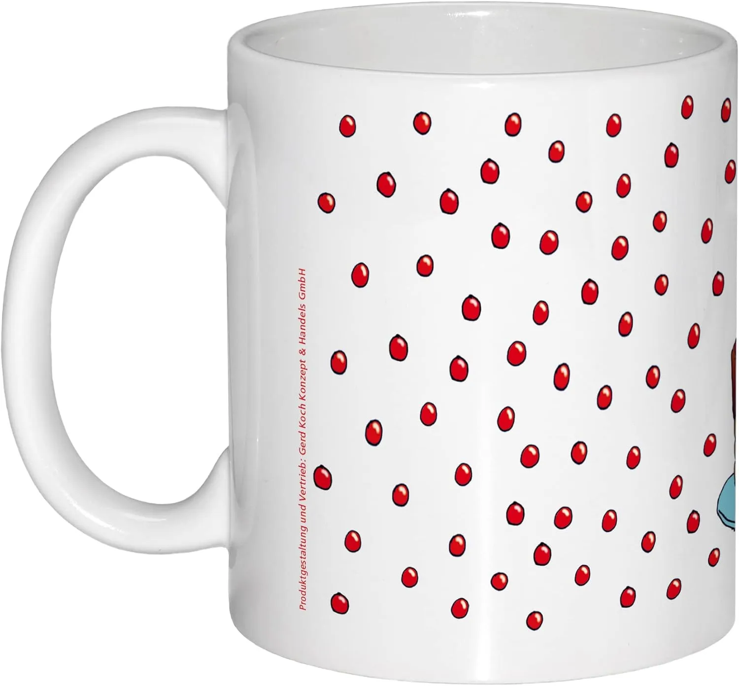 Uli Stein Becher "Happy Birthday" Maus in der Torte